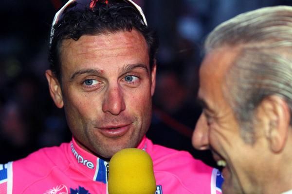 Petacchi is interviewed