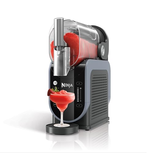 Ninja Slushi Frozen Drinks Maker, Create Slush, Frozen Cocktails, Frapp&amp;eacute;, Milkshakes &amp;amp; Frozen Juice, No Ice or Preperation Needed, Whisperchill Technology, 1.9l Capacity, Blue &amp;amp; Grey Fs301uk