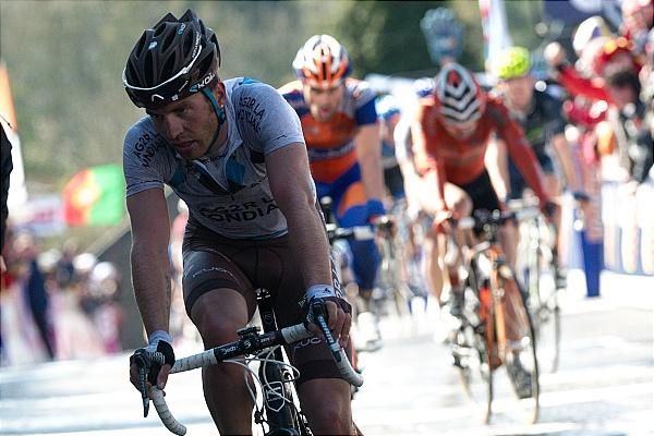 Rinaldo Nocentini (AG2R La Mondiale) placed 12th.