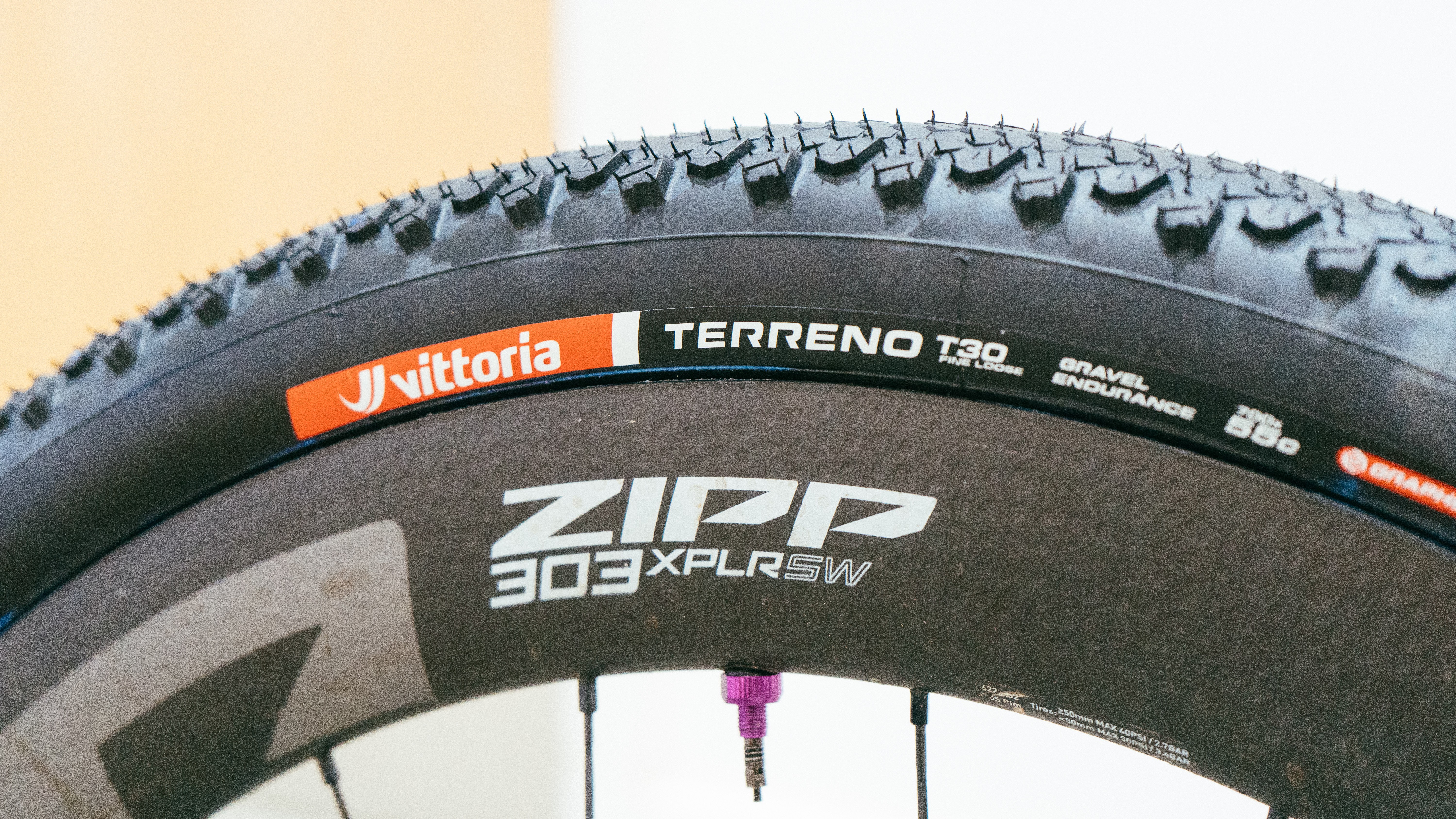 The best gravel tyres; Vittoria Terreno T30 gravel tyres 