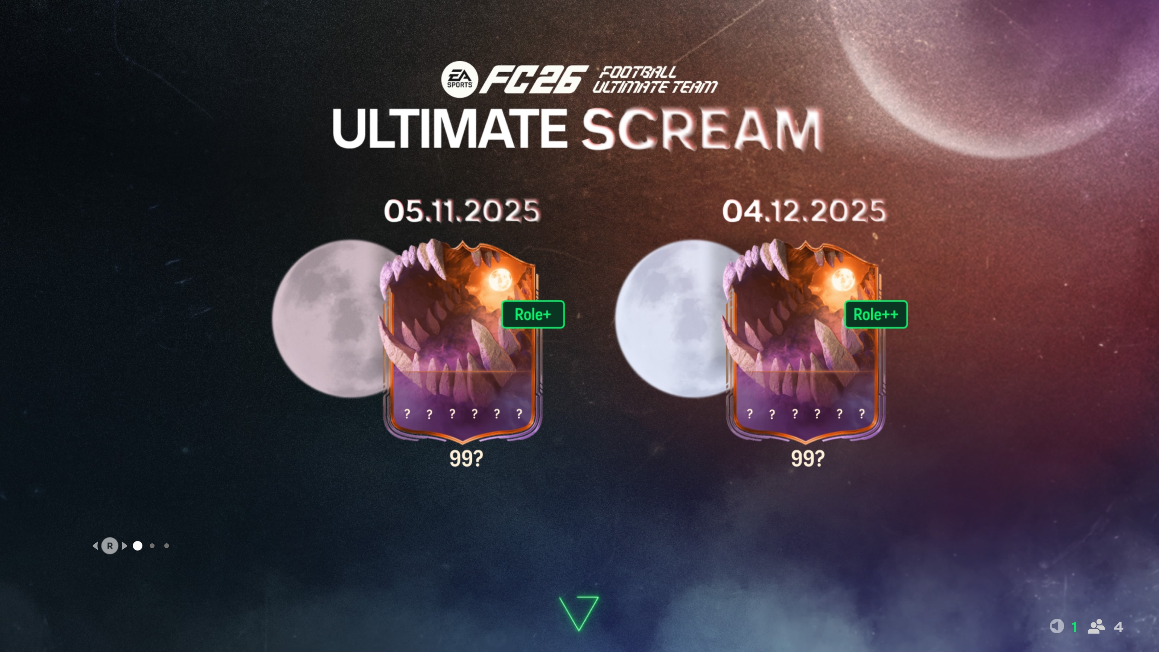 FC 26 Ultimate Scream card upgrade dates