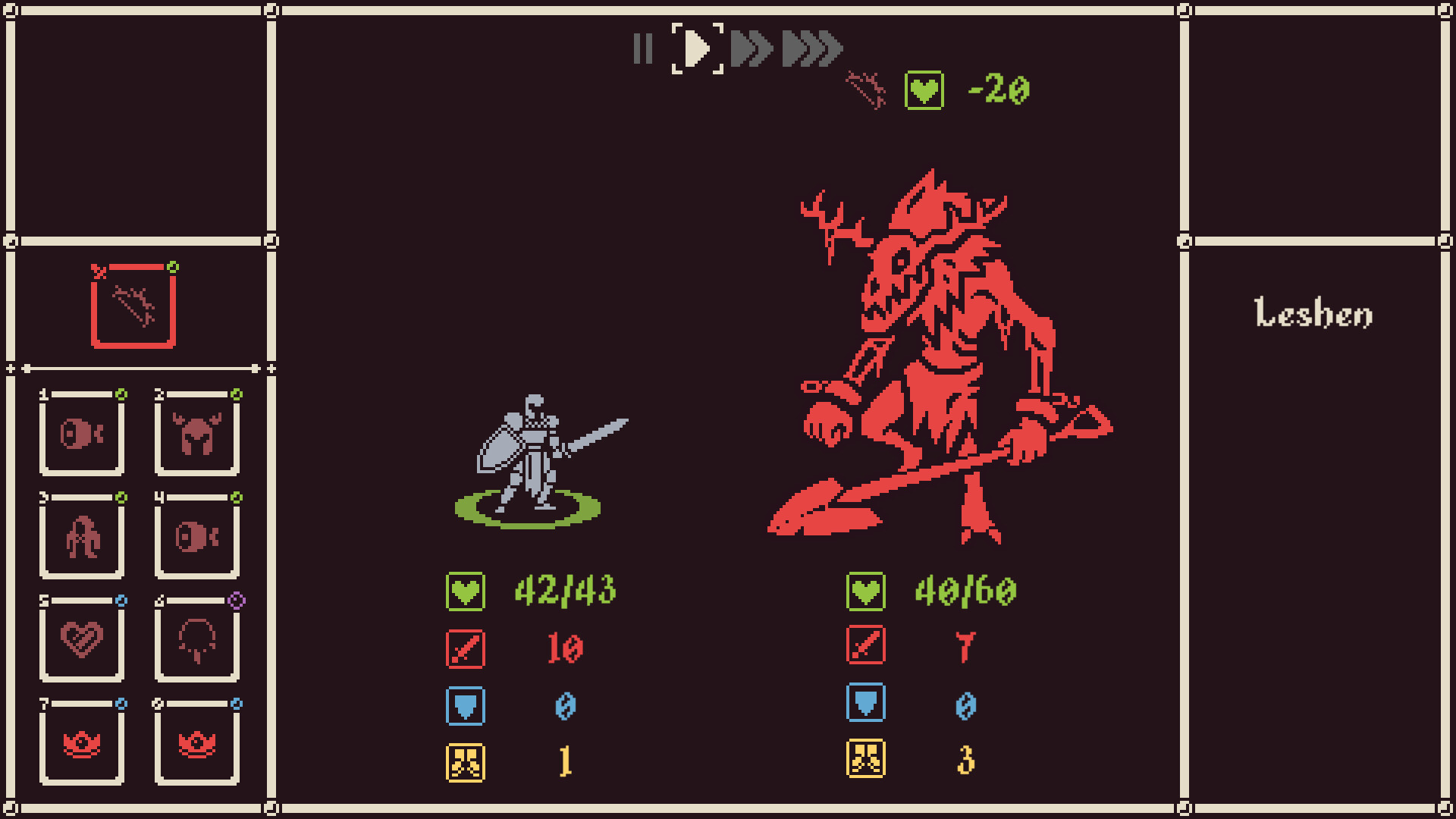 Fighting the Leshen in He Is Coming.