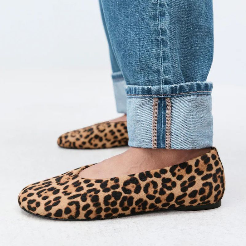 Next , Forever Comfort&amp;reg; Swung Toe Ballet Flats
