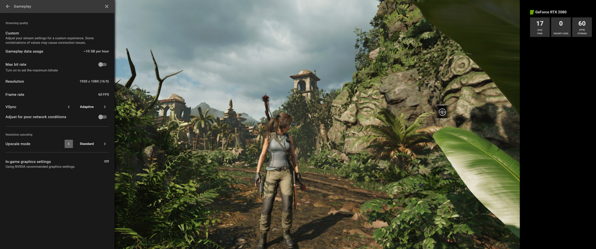 GeForce Now Image Scaler Testing -- Shadow of The Tomb Raider