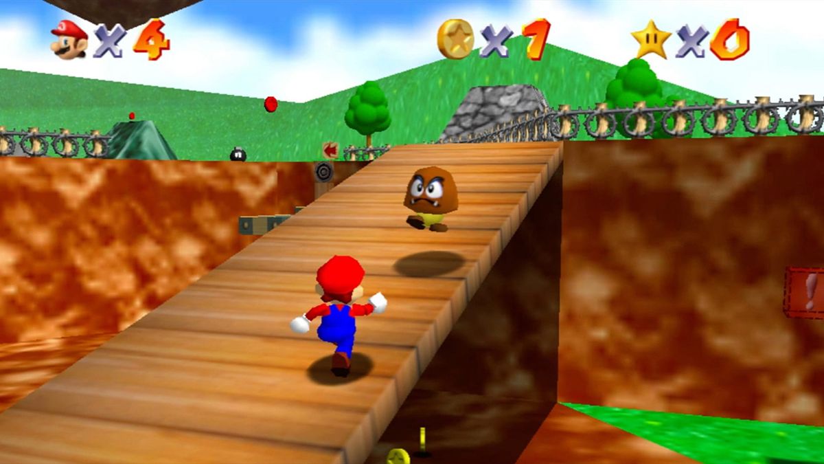 A fully functioning Mario 64 PC port has been released