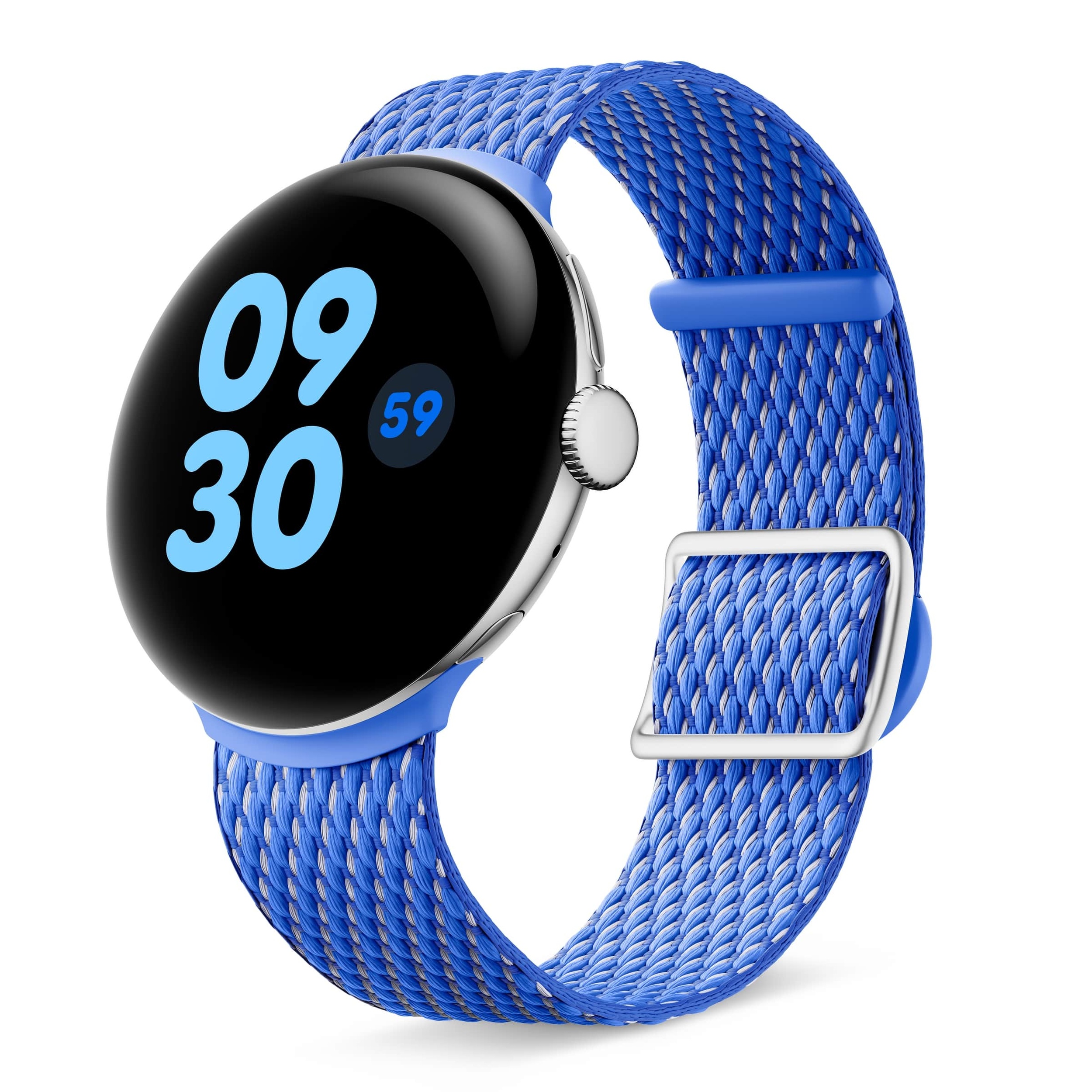 Google Pixel Watch 4 with Woven&amp;nbsp;Band