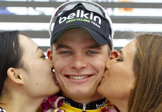 Moreno Hofland pleased with his overall victory in Tour of Hainan