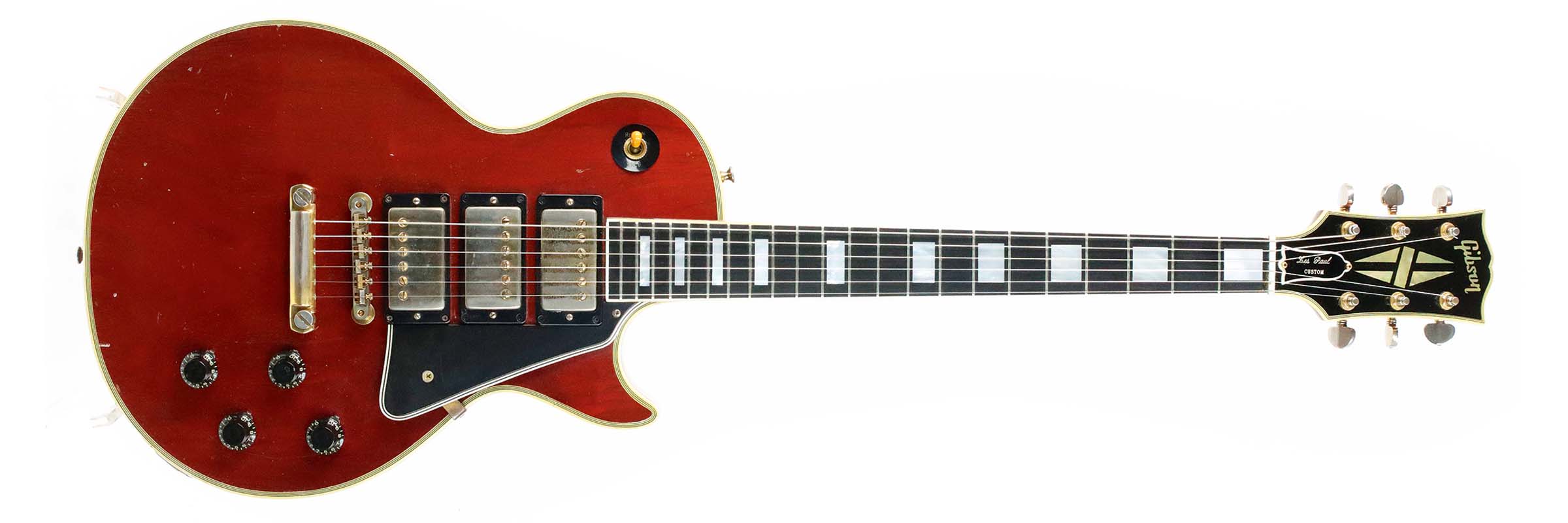 1960 Gibson Les Paul Custom in Cherry, previously owned by Neal Schon, and possibly the last of its kind.