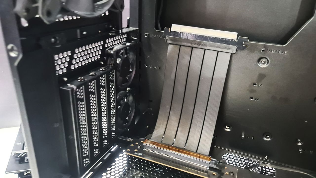 PCIe 5.0 SSD cooling on display at Computex 2023.