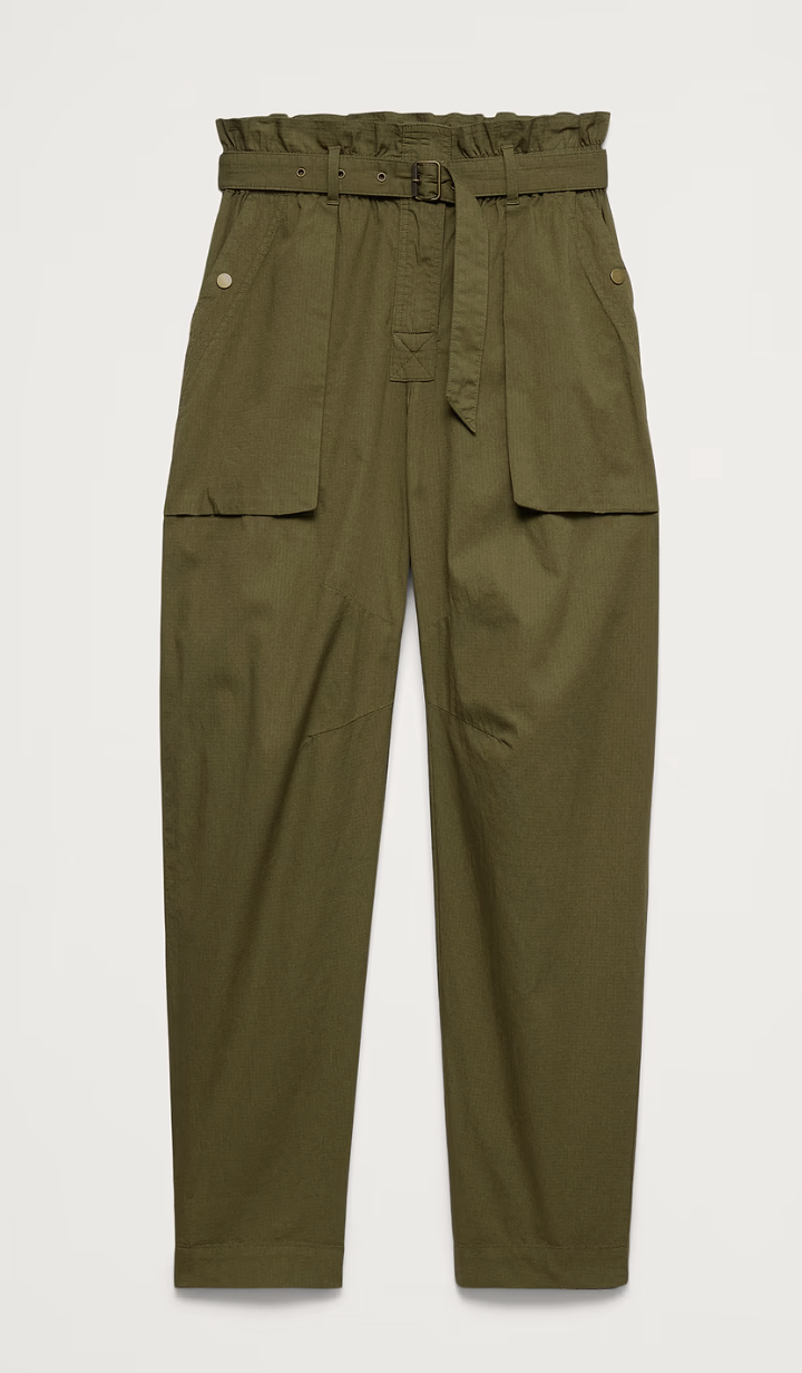 Banana Republic, Ripstop Cotton Paperbag Pant