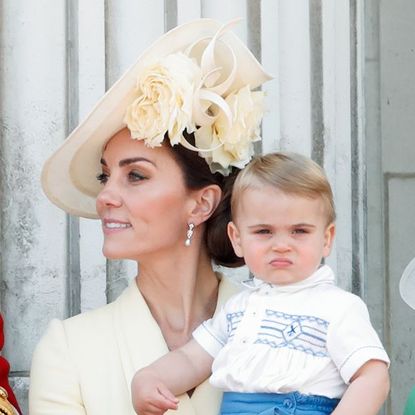 Kate Middleton and Prince Louis