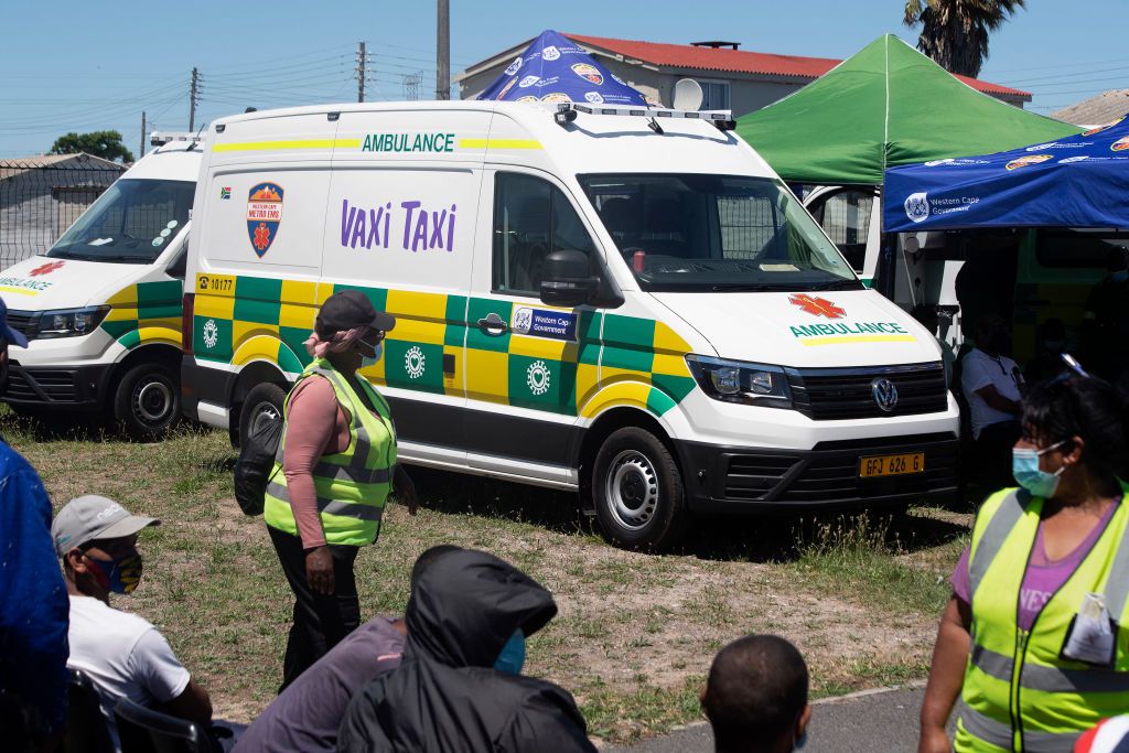 South Africa vaccination site