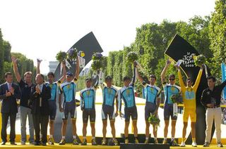 Astana also collected the teams classification