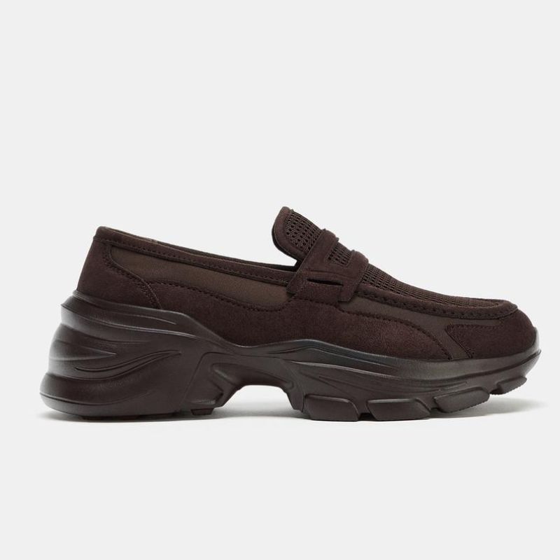 Zara loafer trainer hybrid snoafer shoes