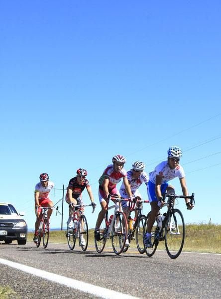 All for nothing: Michael Rasmussen's team, along with Rock Racing, controlled the day's stage to ensure it ended in a sprint.