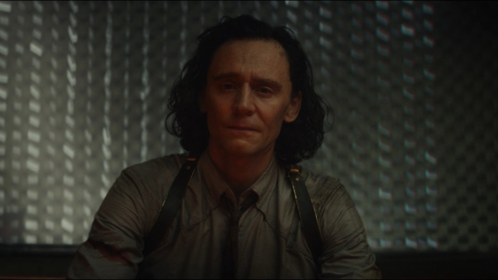 A dejected Loki sits down after returning to the TVA in Loki episode 6