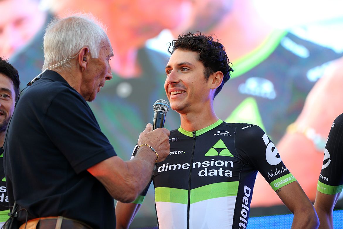 Lachlan Morton debuts with Dimension Data at Tour Down Under