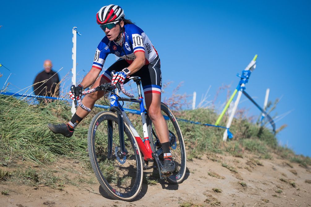 Caroline Mani on Day 1 of ttheh US Open of Cyclo-cross