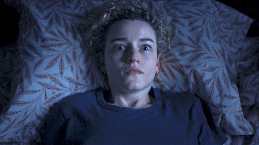 Julia Garner waking up for a nightmare in Weapons