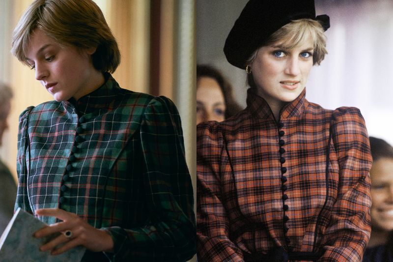 'the crown' princess diana vs real life diana