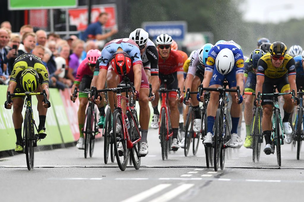 Fabio Jakobsen (Quick-Step Floors) takes the sprint