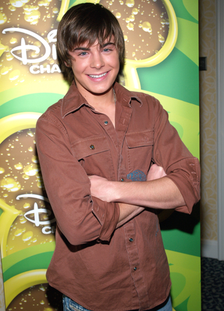 Zac Efron - Breakfast with the Cast and Crew of "High School Musical" - December 16, 2005