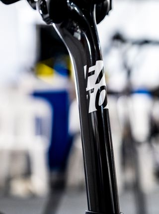A close up detail shot of the new Factor Ostro