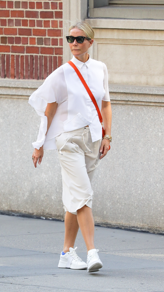 Gwyneth Paltrow is spotted out and about on August 9, 2022 in New York City