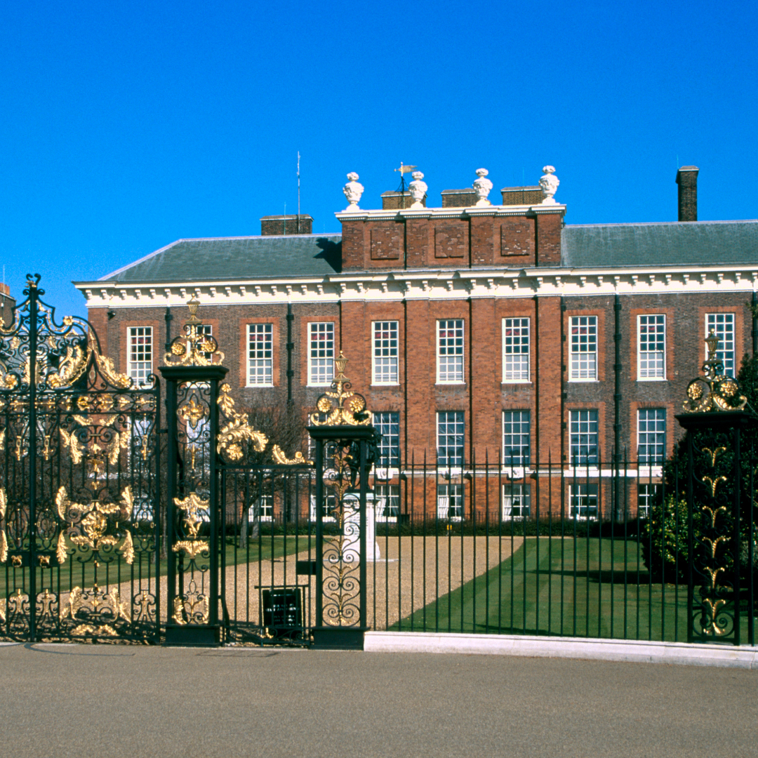The exterior of Kensington Palace 