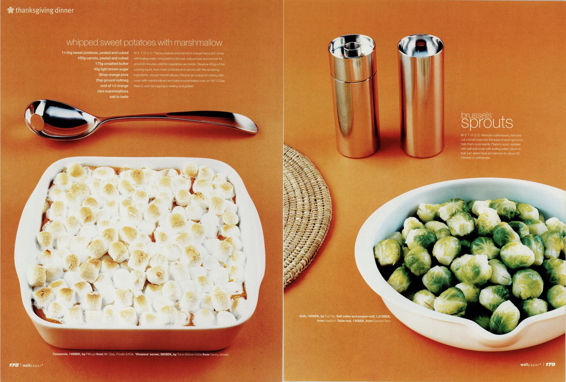 Thanksgiving dinner and recipes