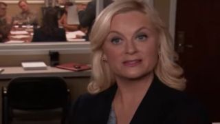 Amy Poehler as Leslie Knope in Parks and Recreation