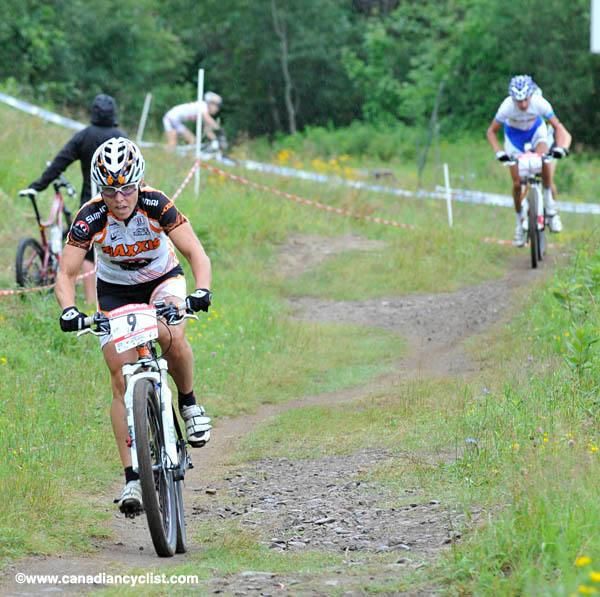 Marie-Helene Premont was the early leader.