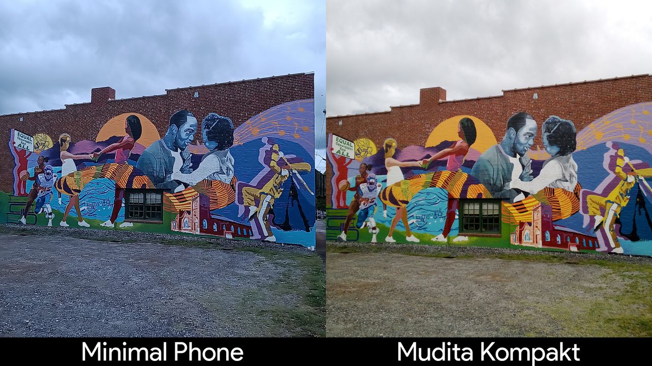 Comparing the cameras on the Mudita Kompakt vs the Minimal Phone