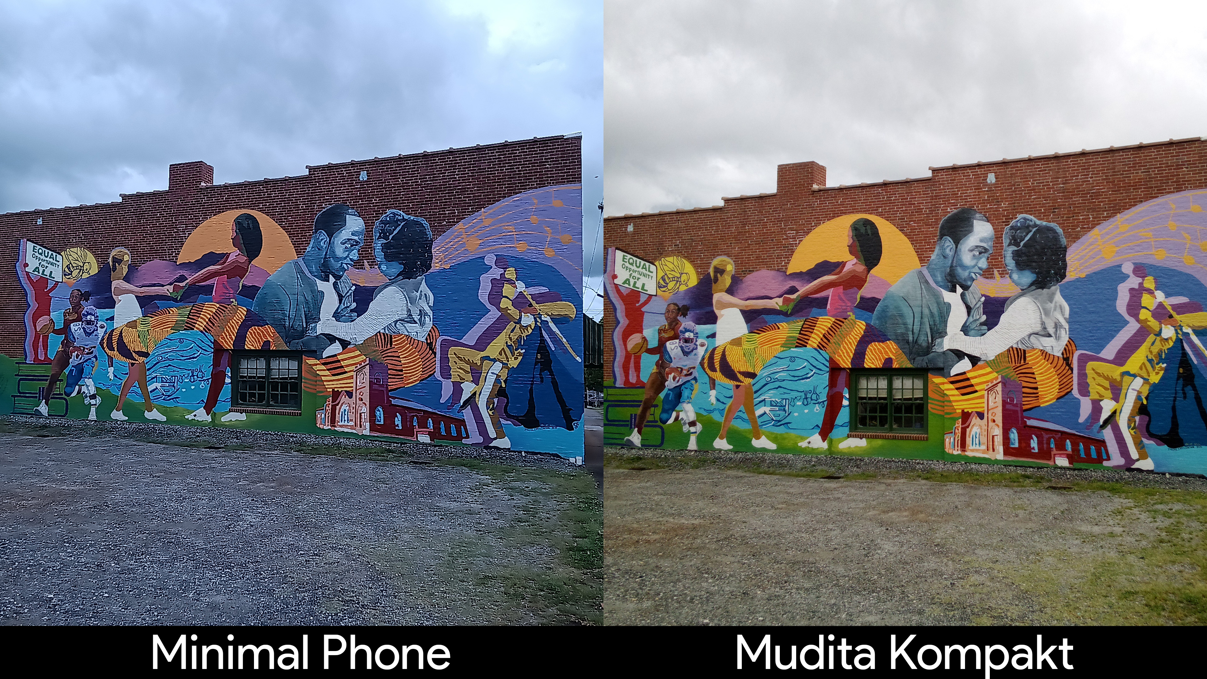 Comparing the cameras on the Mudita Kompakt vs the Minimal Phone