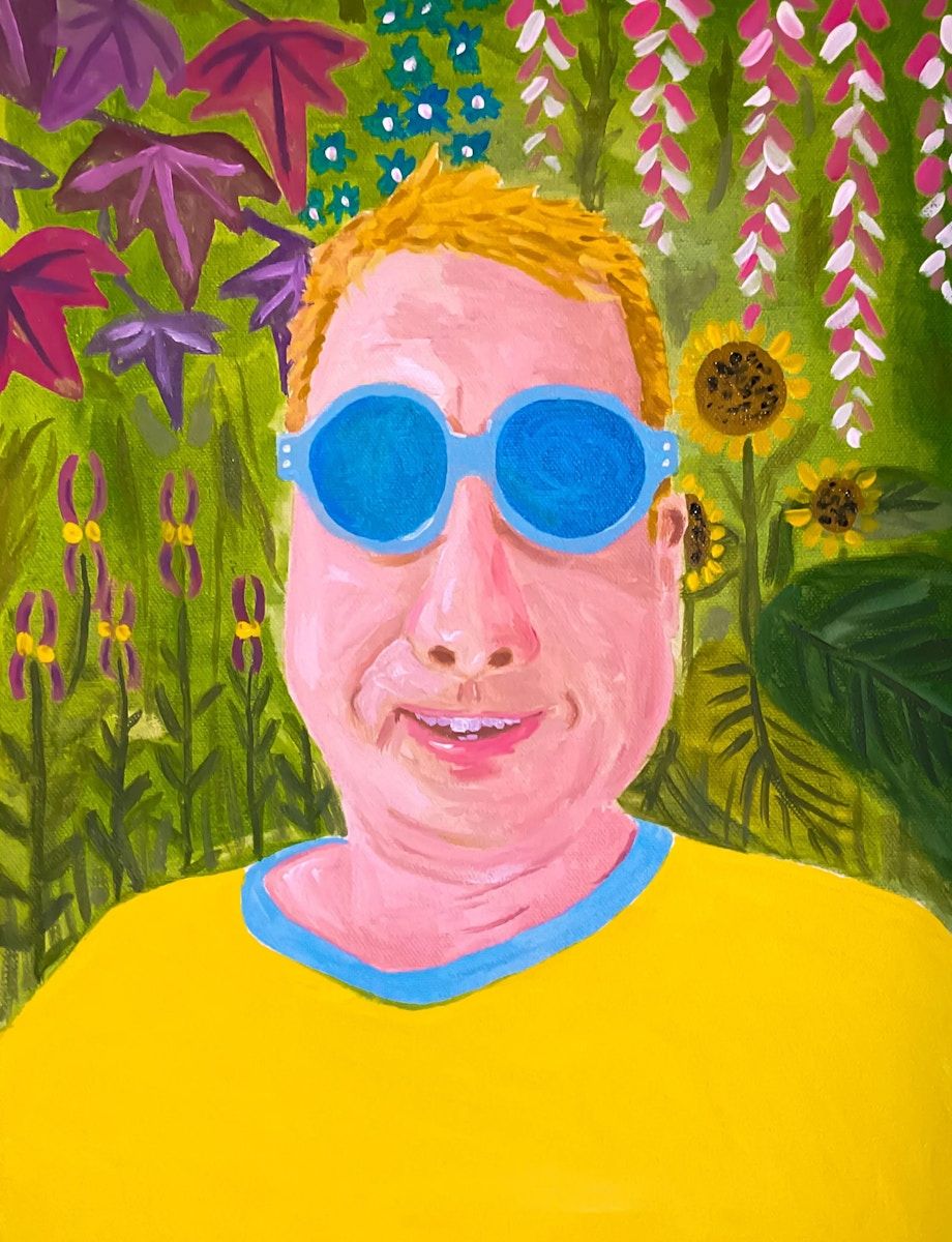 A selection of the art work of Joe Lycett.