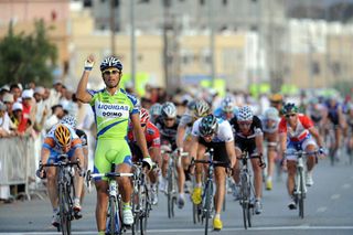 Daniele Bennati wins, Tour of Oman 2010, stage two