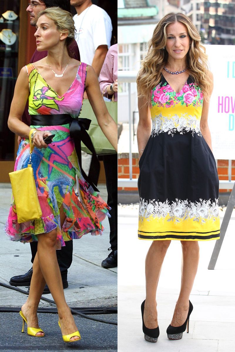 50 Times Sarah Jessica Parker Dressed Like Carrie Bradshaw in Real Life ...