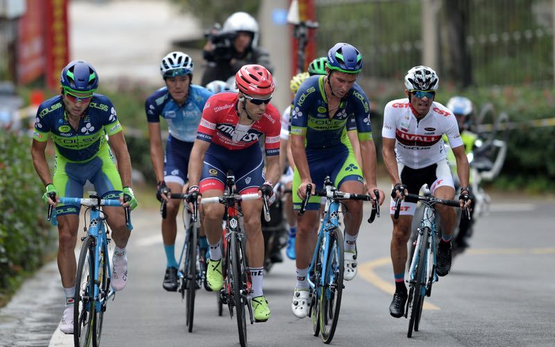 The successful breakaway on the opening stage