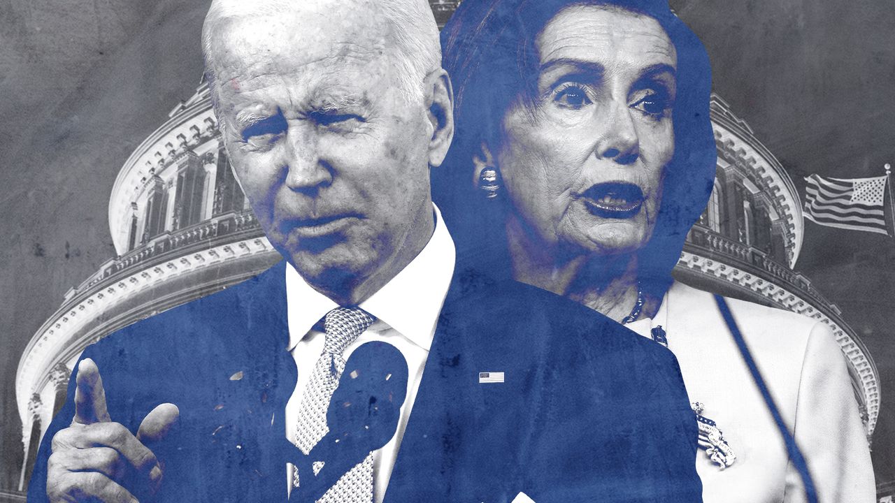 President Biden and Nancy Pelosi.