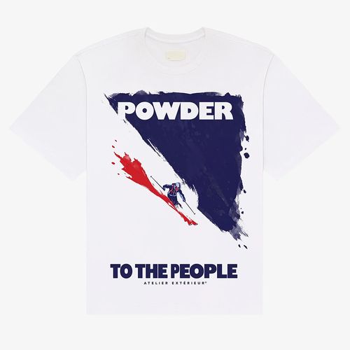 Powder to the People Tee