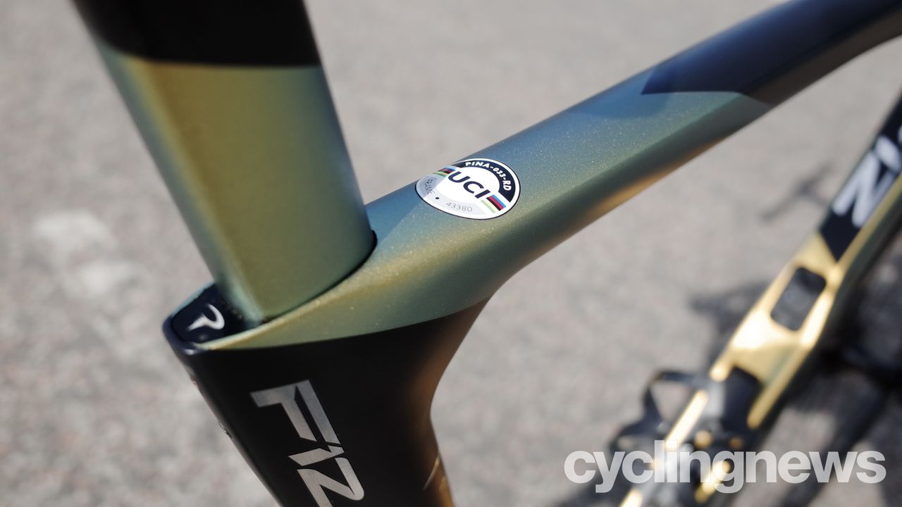 Campagnolo equipped Pinarello Dogma F12
