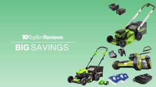 Cyber Monday electric lawn mower deals 2023 mini round up