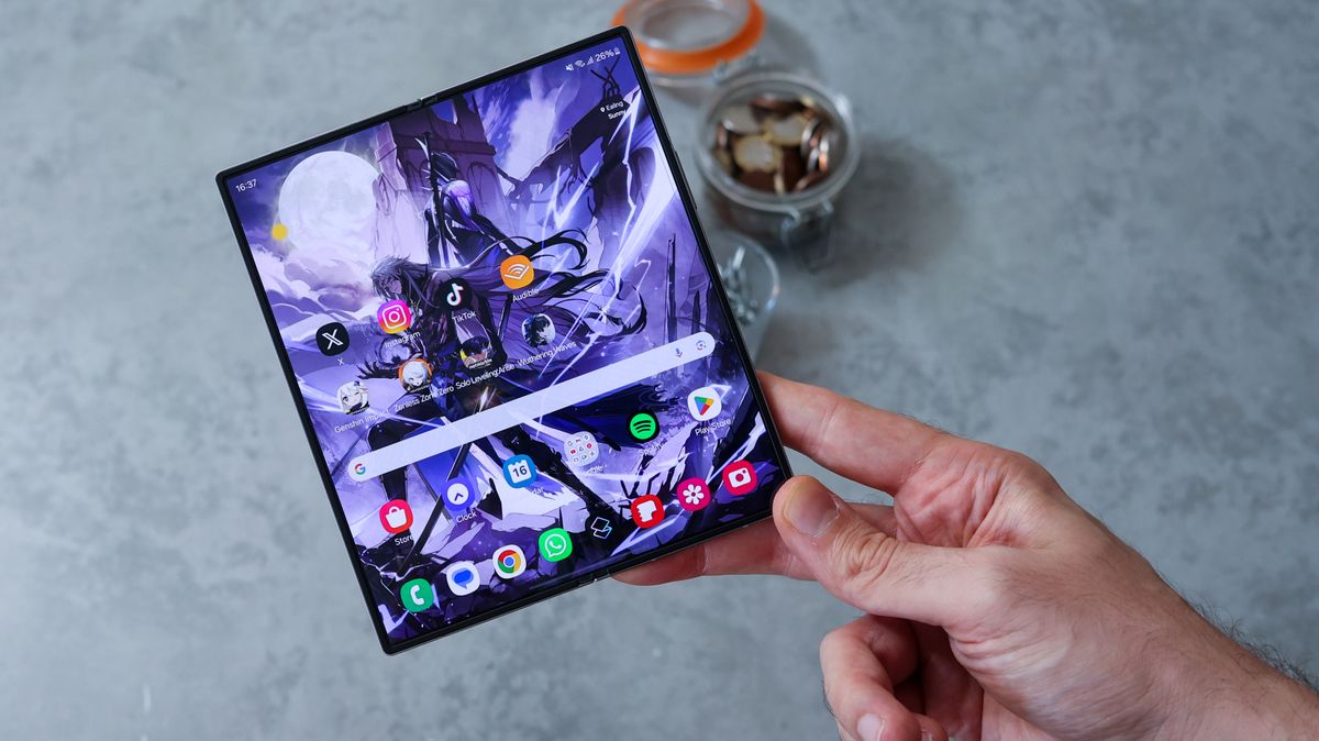 A photo of the Samsung Galaxy Z Fold 6