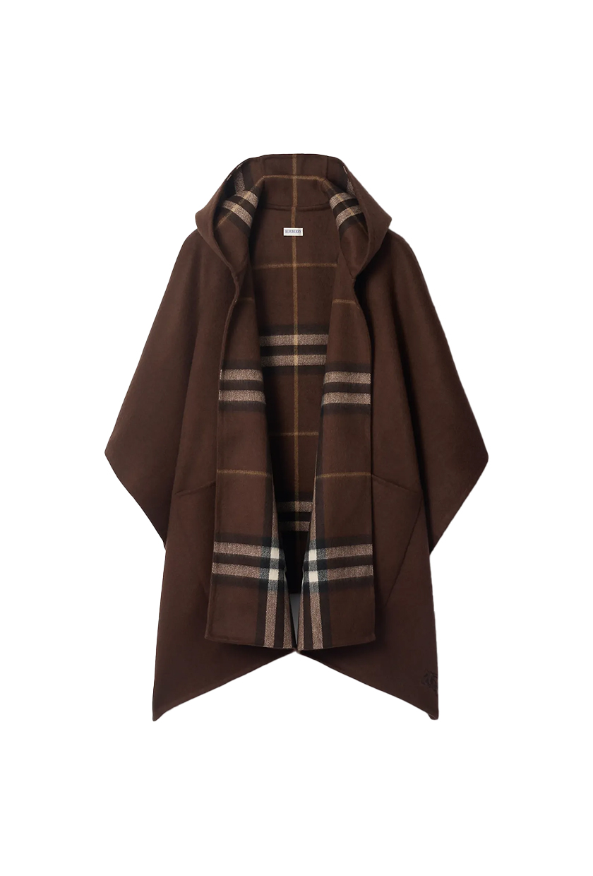 Burberry, Cashmere Hooded Cape