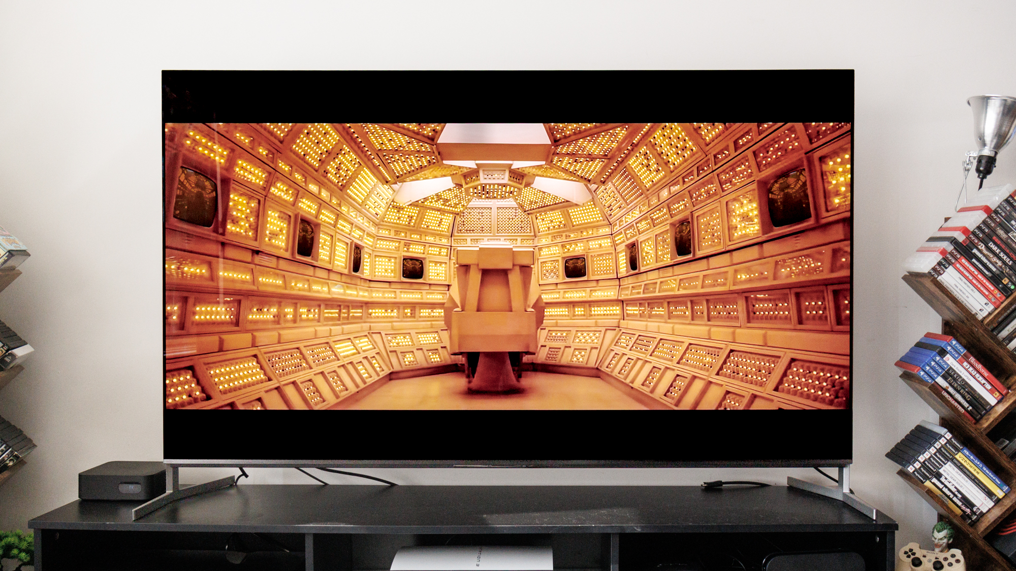Sony Bravia 8 II on a TV stand