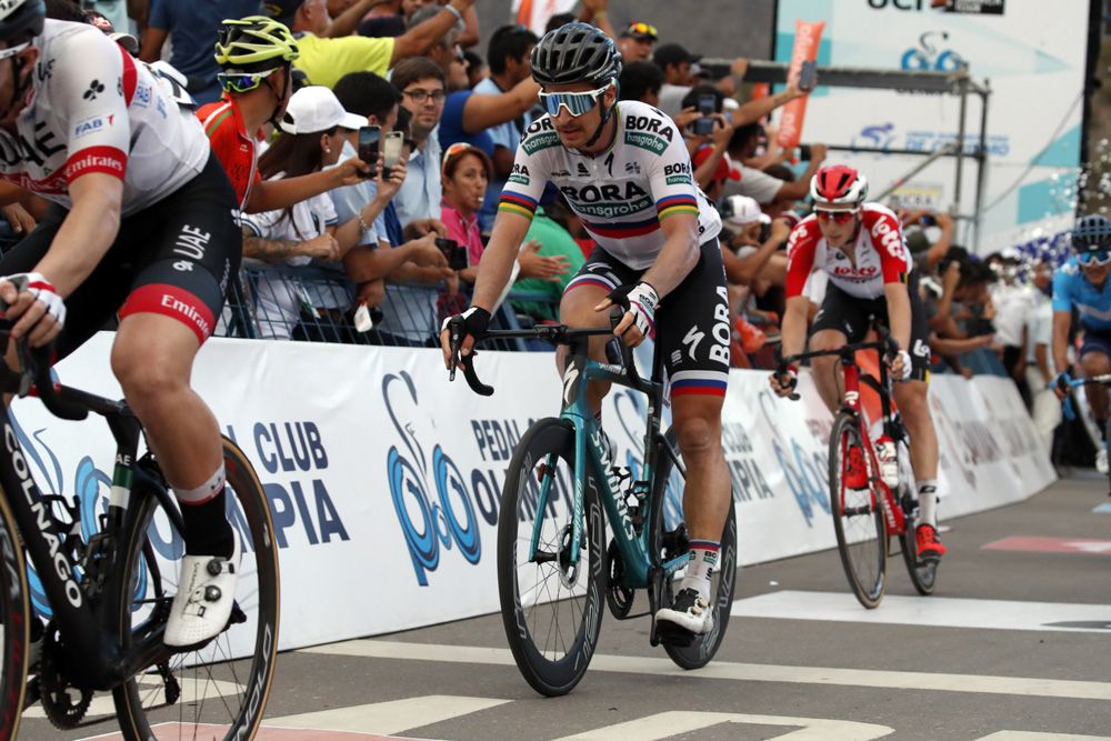 Peter Sagan (Bora-Hansgrohe) finished third