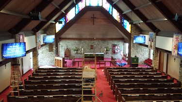 Media Specialties Chooses TEKVOX Multi-Display Solution for St. George Church, San Antonio