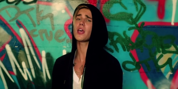 Justin Bieber Where Are You Now Music Video hoodie and graffiti