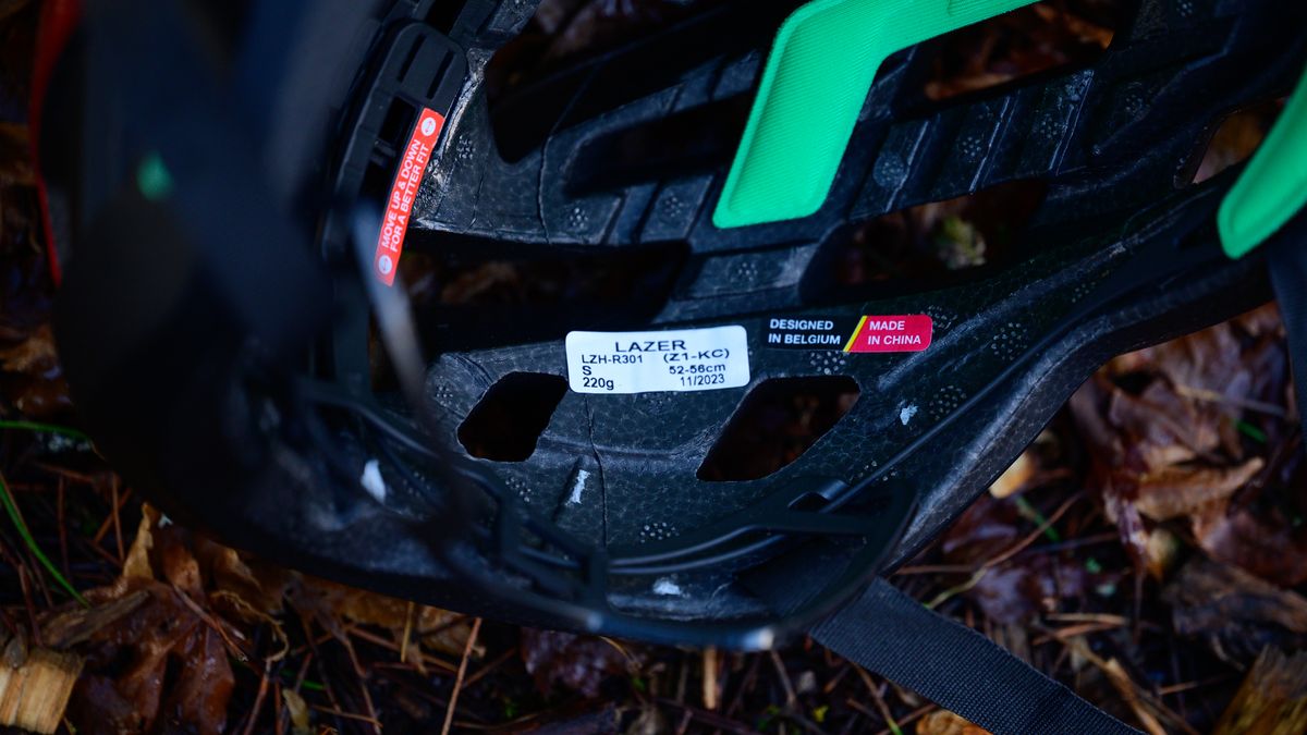 Lazer Z1 Kineticore weight sticker