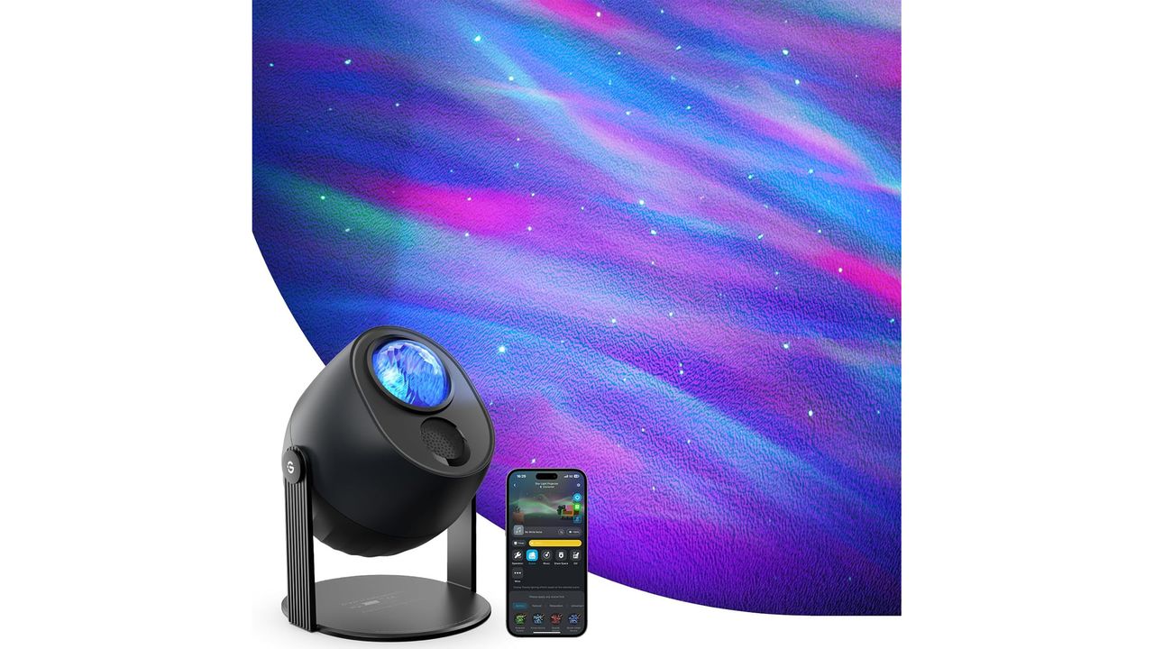 Govee Star Light projector on a white background